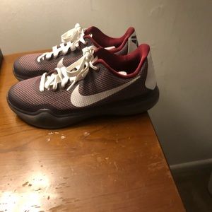nike kobe x 10 lower merion team red/white size 7